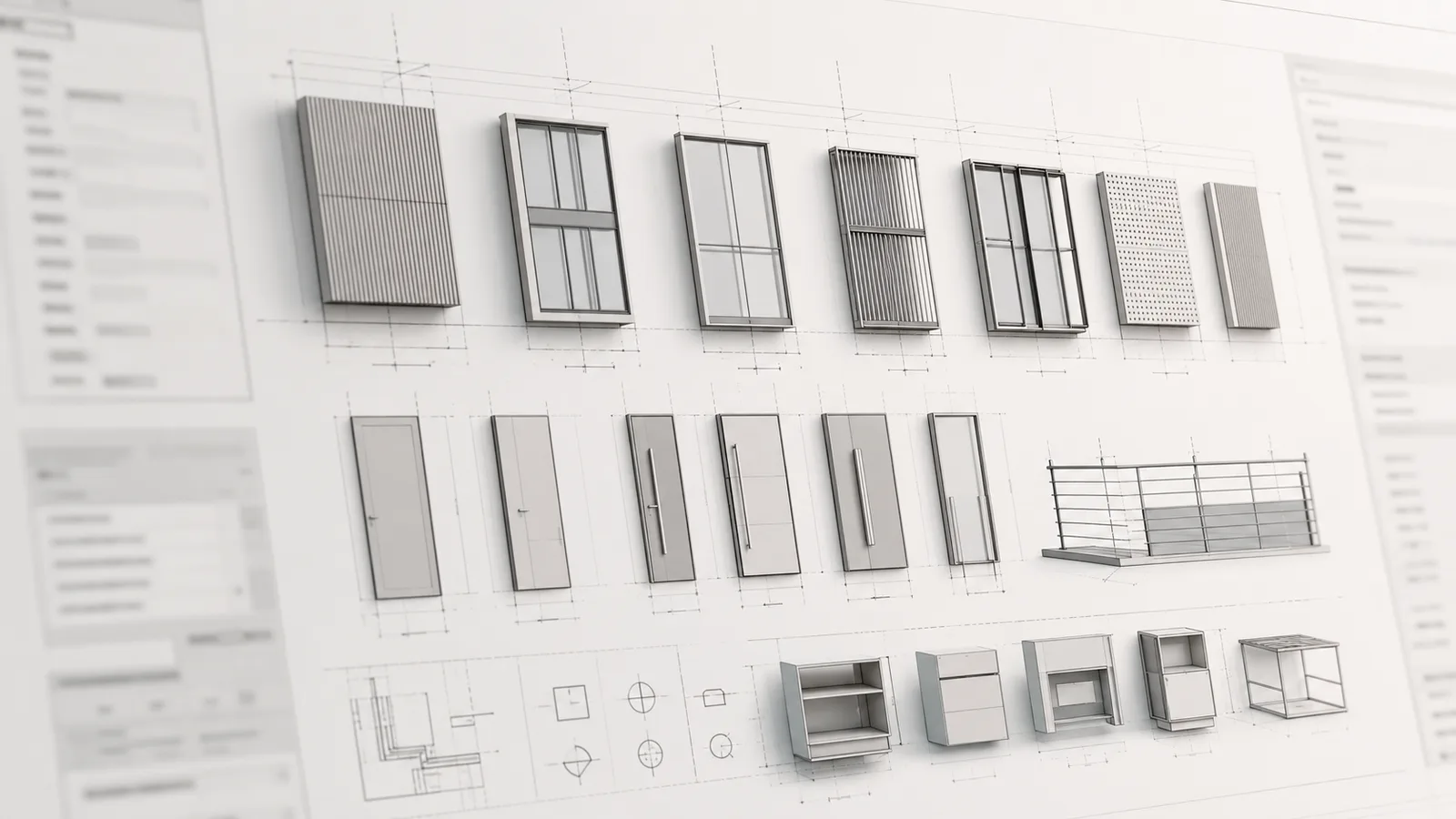 Budowanie parametryzowanej rodziny Revit jako element standardu biura.